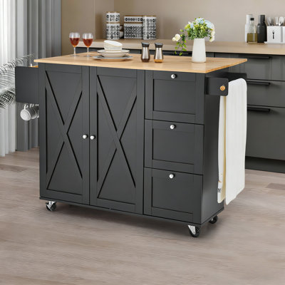Kitchen Island Cart With Wheels