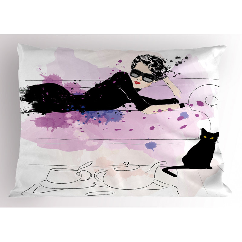 Sun Polyester Sham Set, Twin