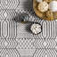 Tapis gris à motif géométrique Achilleas-1469479739