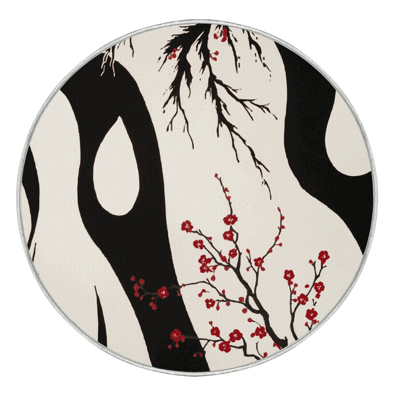 Blossom Drift Rug, Round 4'