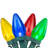 25 LED C7 Christmas Light Set-1747427104