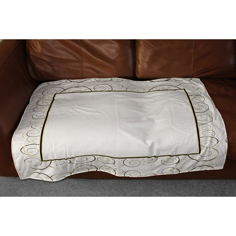 Couverture à cadre tourbillonnant, 65 po x 80 po
