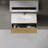 42'' Floating Bathroom Vanity With Sink, Wall-Mounted Striped Storage Cabinet, Soft-Close Drawer, Glossy White Basin, Natural Oak Finish-1745065393-1745065416-1745065418