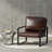 Eritrea Faux Leather Armchair-1637469109