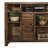 Versatile TV Stand Console with Rustic Urban Appeal and Ample Storage