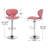 Adjustable 360° Swivel Bar Stools, Counter Height Chairs With Footrests And Backrests-1293281773-1293281781