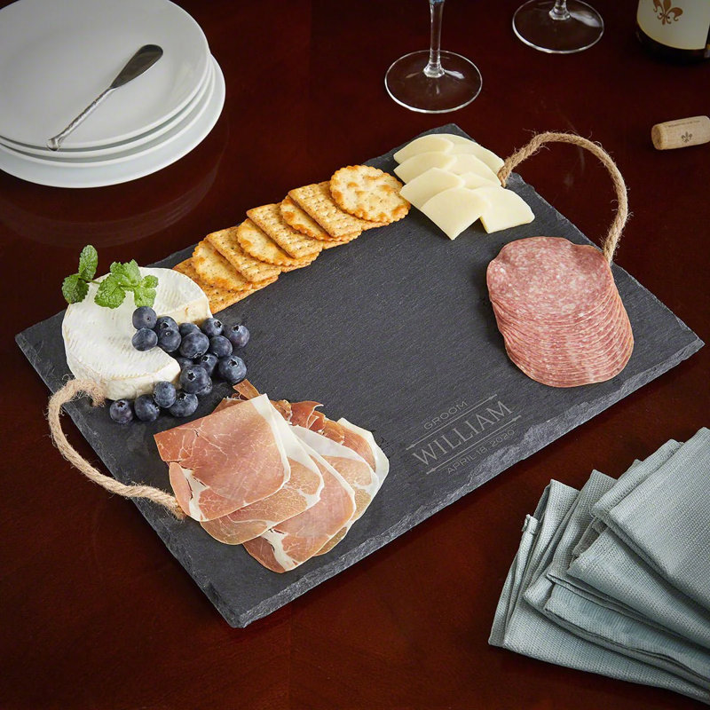 Planche à fromage ardoise personnalisée