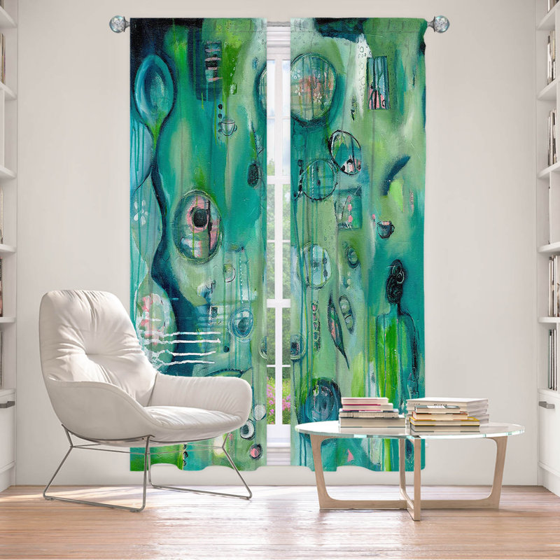 Rideau simple obscurcissant avec passe-tringle Delaughter, L 20 po x L 52 po