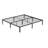 Pruneda Heavy Duty Metal Platform Rounded Edge Bed Frame with Steel Slats Easy Assembly-2018114369