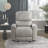  Erene 35.5" Modern & Contemporary Polished Microfiber Rocker Reclining Chair with Gentle Rocking Motion & Tab Pull Recline