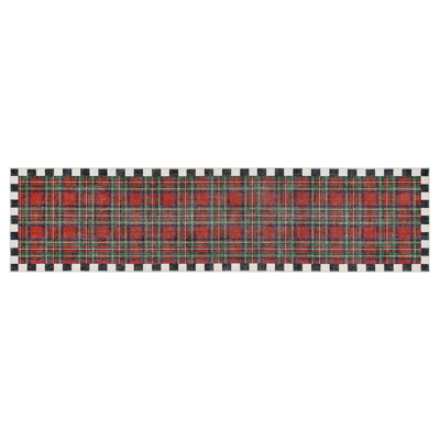 Royal Stewart Tartan Red Washable Rug
