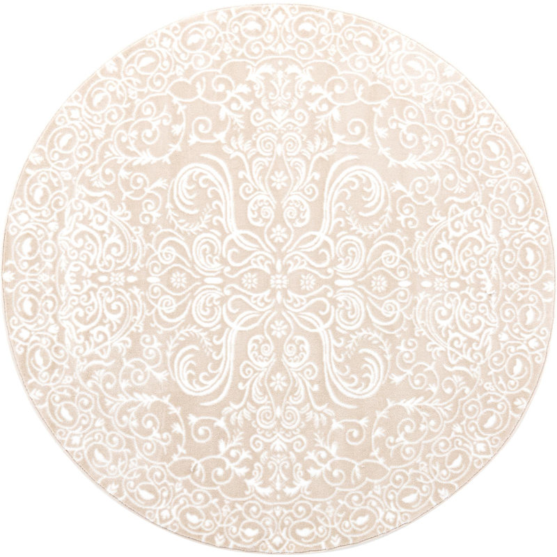 Whitting Oriental Indoor Rug, Round 10'8"
