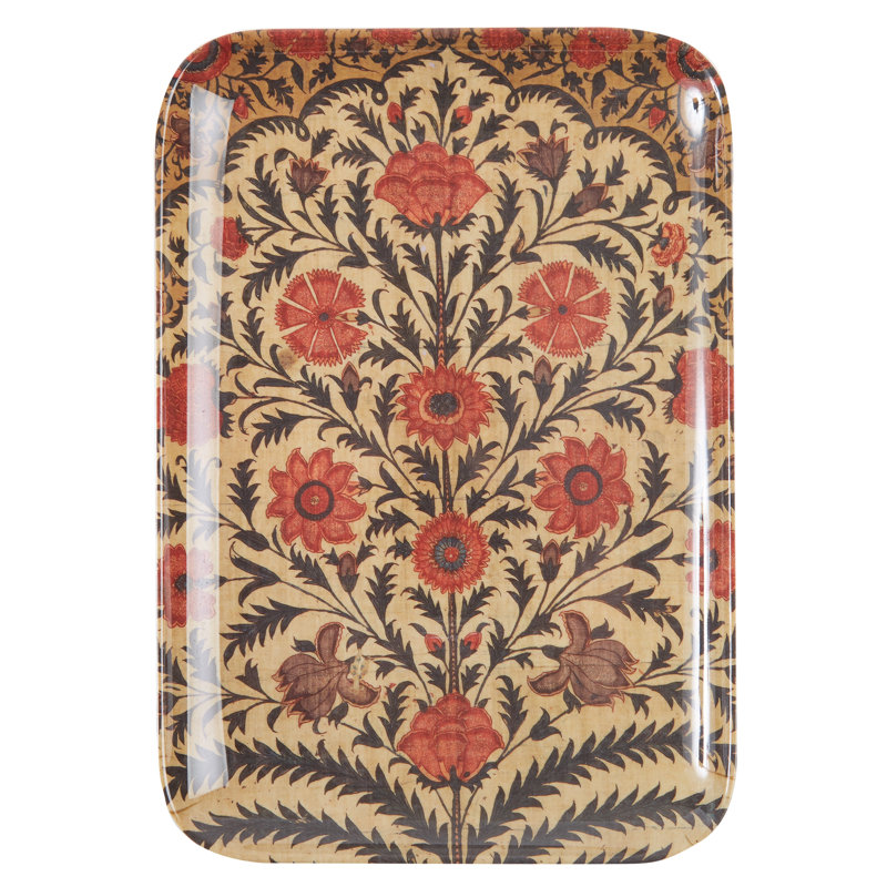 Red Barrel Studio Kalamkari Melamine Tray