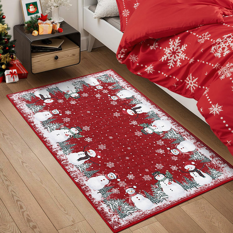 Rectangle Washable Area Rug, 60*100cm