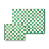 Emerald Check Glass Cutting Boards, Set Of 2