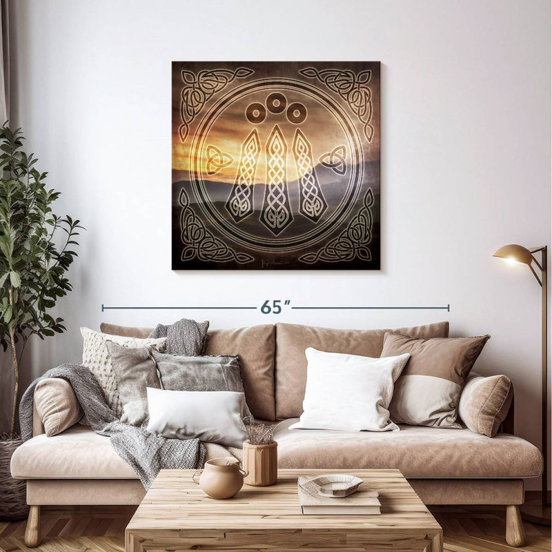 Celtic Awen, 39" H x 39" W