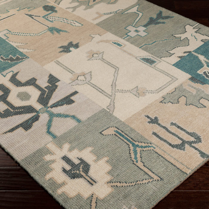Dibbie Wool Abstract Indoor Rug