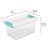 Sterilite Clip Box Clear Home Storage Tote Container with Lid-99476645