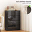Solid Wood 45 cm W Display Cabinet