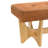 Upholstered Button Tufted Bench with Solid Wood Legs-63227251