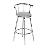 Sheree Upholstered Counter Stool with Metal Frame