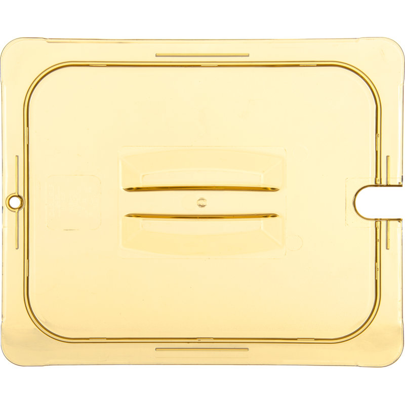 Couvercle rectangulaire Universal ™ en plastique jaune