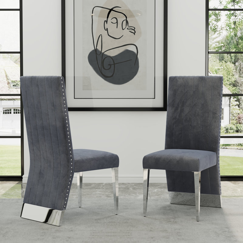  Chaise de salle à manger Parsons, Gris