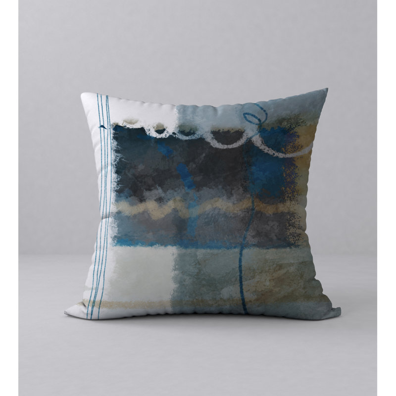 Reversible Throw Pillow, 24" x 24"