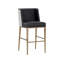Alexandro Upholstered Stool with Metal Frame-1150812285