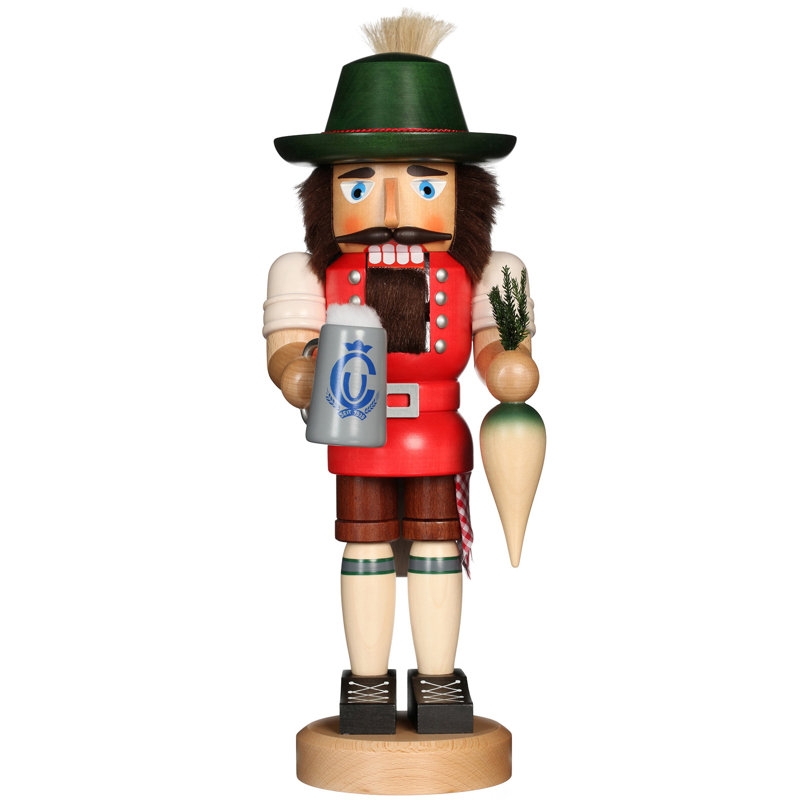 Bavarian Nutcracker with Stein