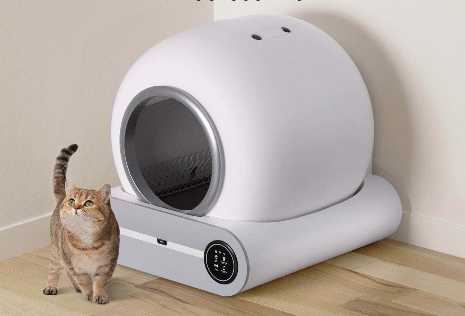 Buy Furbulous Automatic Cat Litter Box With App Control, 60L Large