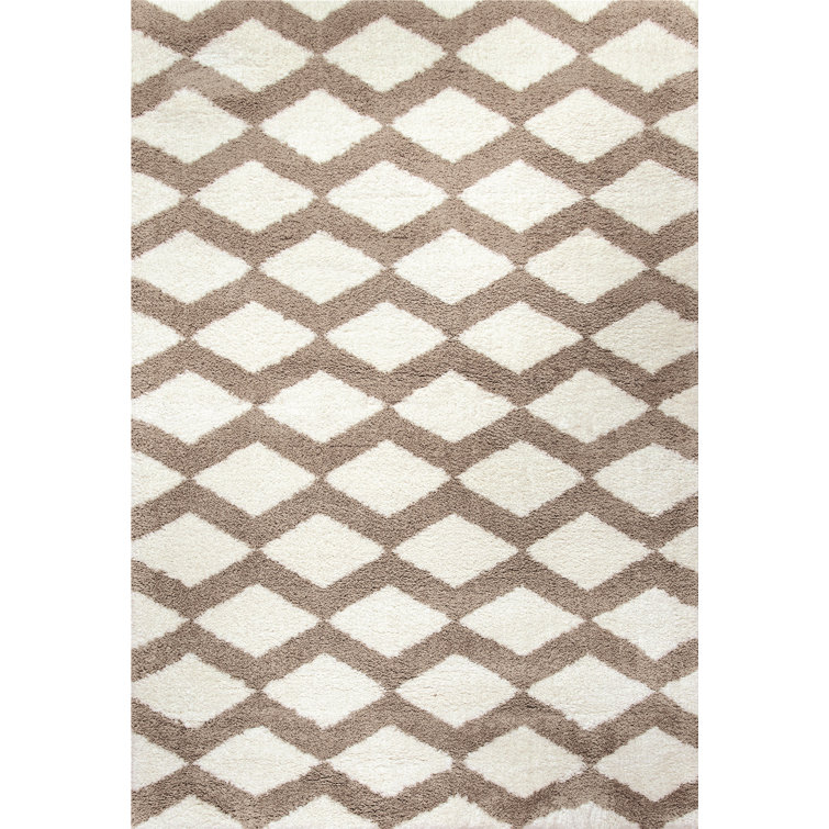 Tapis blanc / beige Lowes
