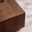 Table basse en travertin massif