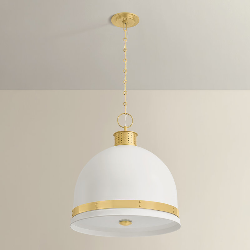 Pinesbridge Pendant, 22" H x 20.25" W x 20.25" D, 3 Lights