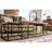 Megan Solid Wood Top Nesting Coffee Table