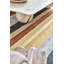 Striped Area Rug in Gray/Pink/White-76019401