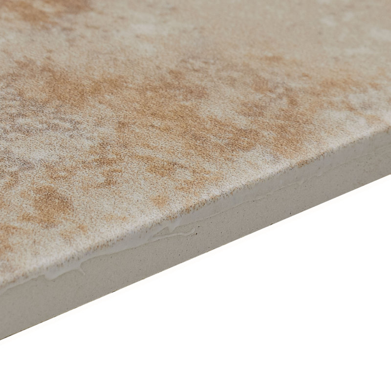 Garniture de tuile de moulure en céramique 6 po x 6 po raphia Cromwell