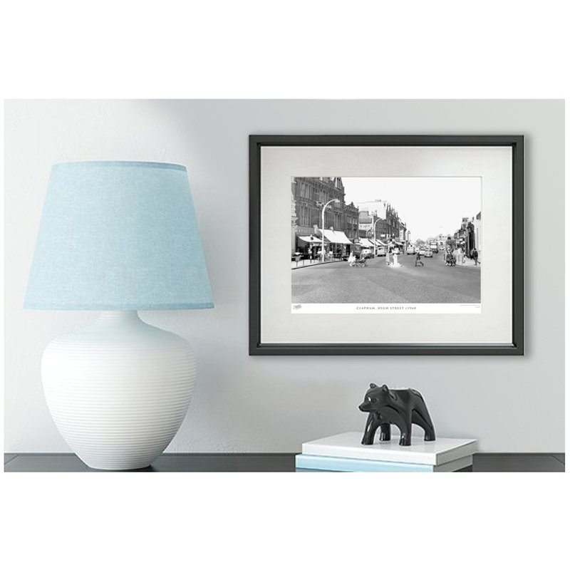 Clapham, High Street C1960 by Francis Frith - Single Picture Frame Print, 40cm H x 50cm W x 2.3cm D