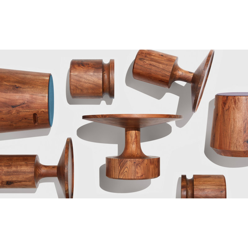 Turn Solid Wood Single End Table