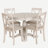 Jazmein 4 - Person Pedestal Base Dining Set