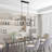 Franceschi 8 - Light Steel Dimmable Lantern Geometric Chandelier-1728418200