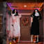 Ensemble fantôme suspendu 3 pi - décoration d'Halloween illuminée (paquet de 2)