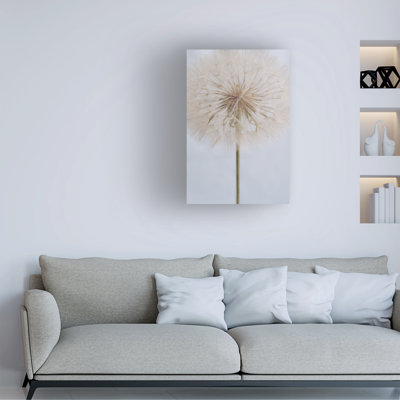 Art sur toile pissenlit délicat Uplusmestudio