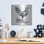  «Chicken In The Yard» par Art Licensing Studio, art mural en métal, 12 po x 12 po-699157231