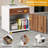 Trisca 70.8" W L-Shaped Executive Desk with Storage Cabinet-1095596275