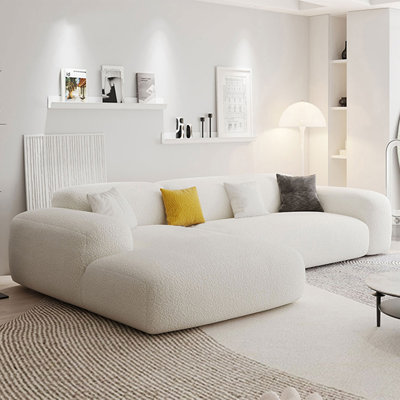 Canapé modulaire 2 pièces rembourré