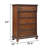 Eedie 39.5" W 5-Drawer Dresser