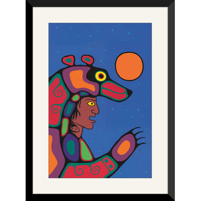 « bear sky », reproduction d’impression encadrée