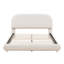 Lit plateforme en tissu d'ameublement Teddy-462114049-462114048