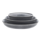 Pfaltzgraff Amara Slate 6-Pc Dinnerware Bowl Set, Service For 2, Stoneware, Grey